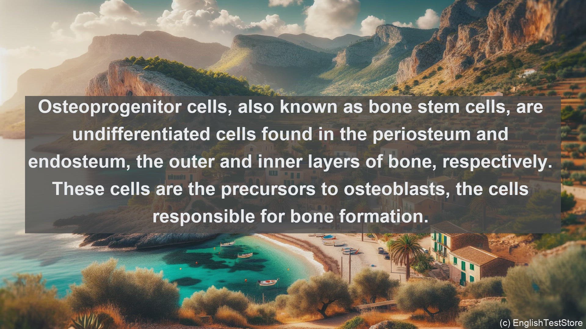 'Video thumbnail for Osteoprogenitor cells in science  definition and examples'