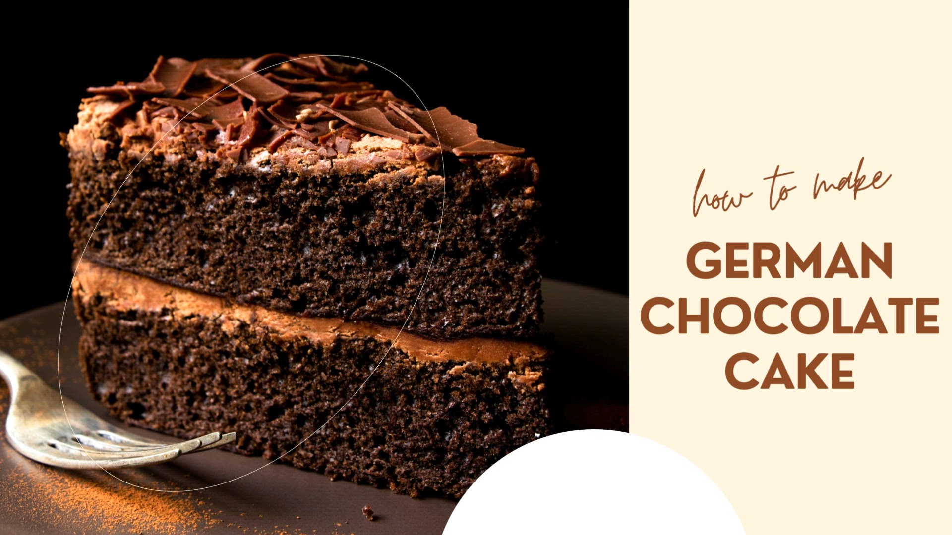 'Video thumbnail for German Chocolate Cake'