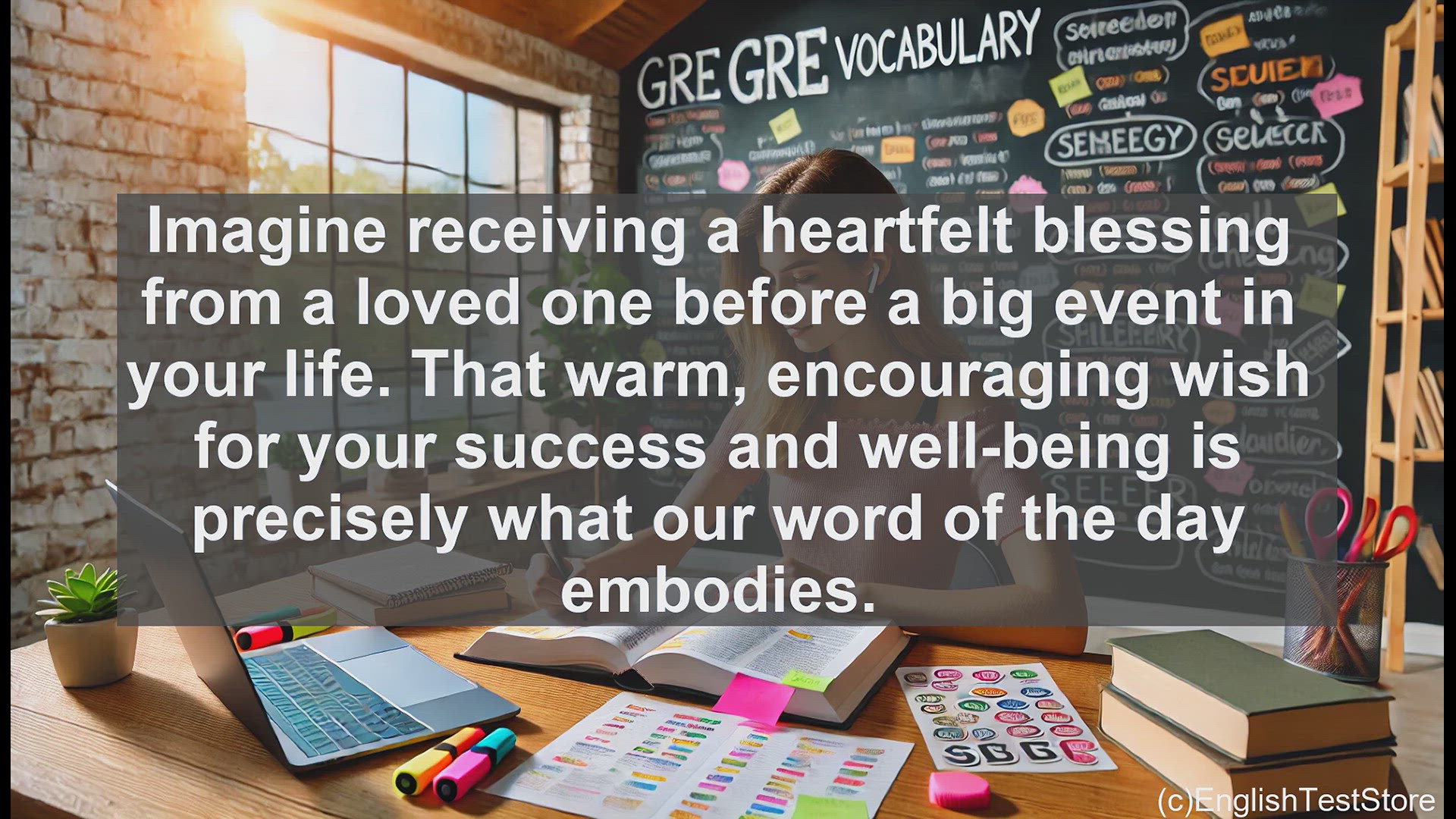 'Video thumbnail for GRE Vocabulary Lesson: The Warmth of Benison - Exploring the GRE Vocabulary Word'