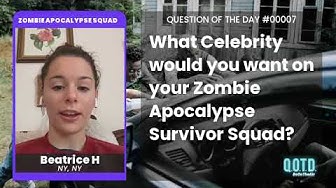 Video thumbnail for Beatrice H wants Chris Evans on her Zombie Survival Squad. Hilarious and a fighter!
