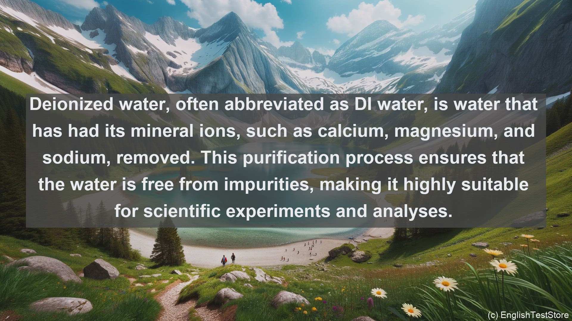 'Video thumbnail for Deionized water in science  definition and examples'