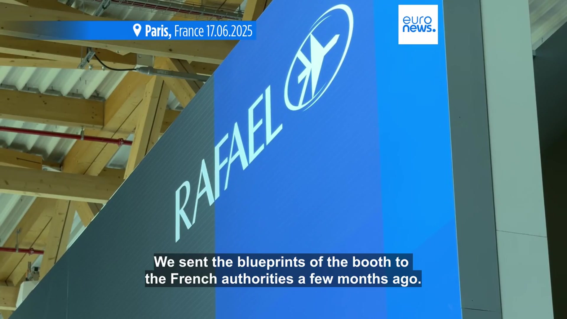 'Video thumbnail for Israeli arms firm Rafael threatens to sue France over Paris Air Show shutdown'