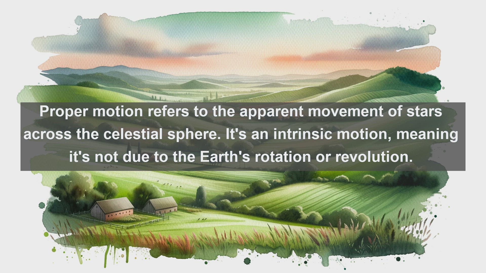 'Video thumbnail for Proper motion in science  definition and examples'