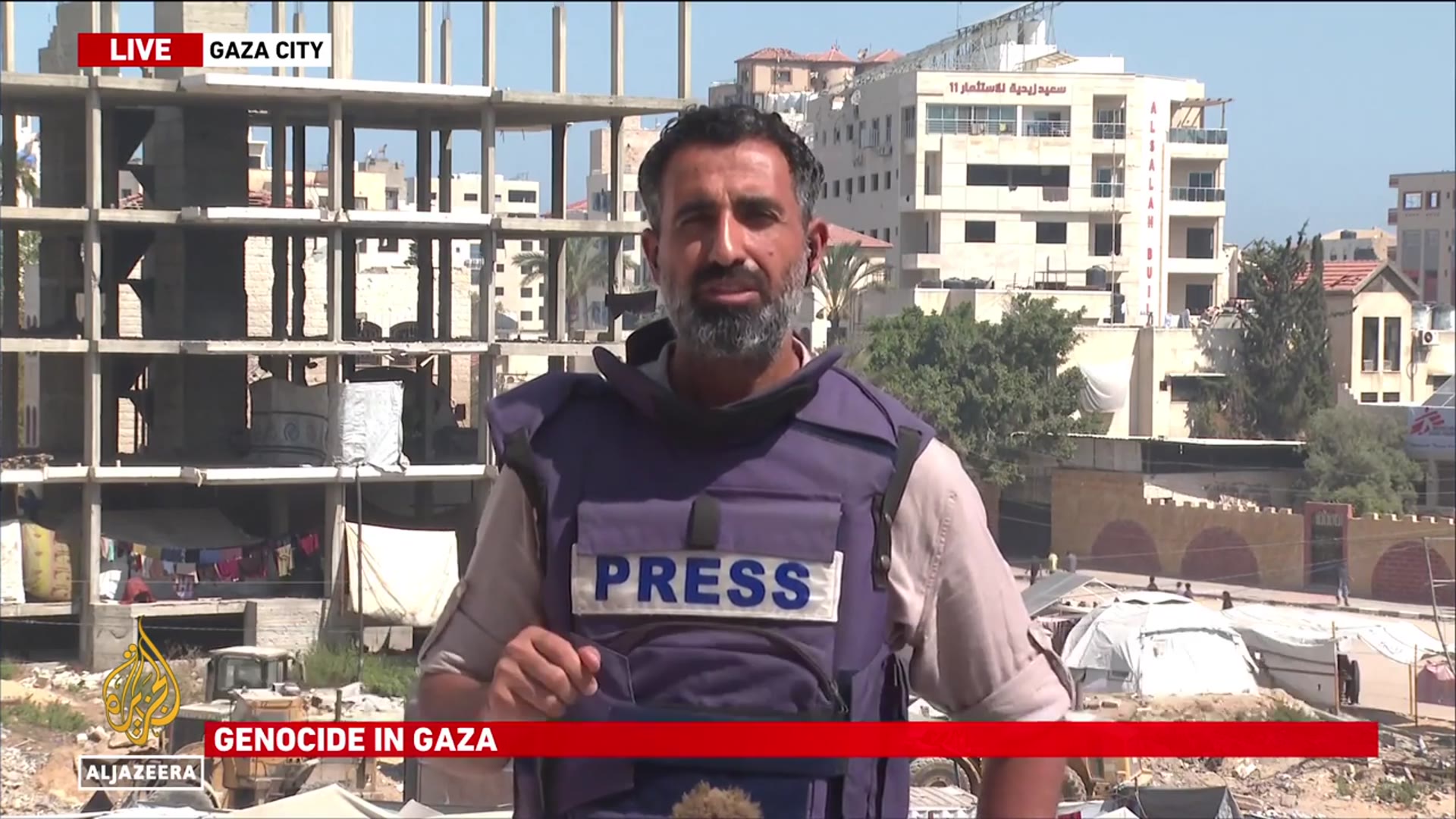 'Video thumbnail for Israeli Strikes Kill Displaced Gazans Returning to Their Homes'