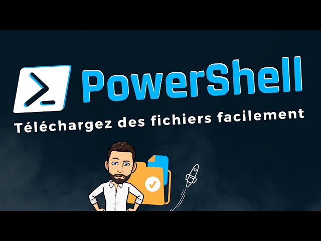 Video thumbnail for Téléchargez des fichiers facilement avec PowerShell