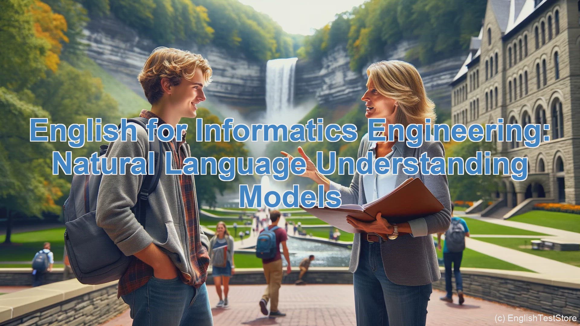 'Video thumbnail for English Conversation for Informatics Engineering: Natural Language Understanding Models'