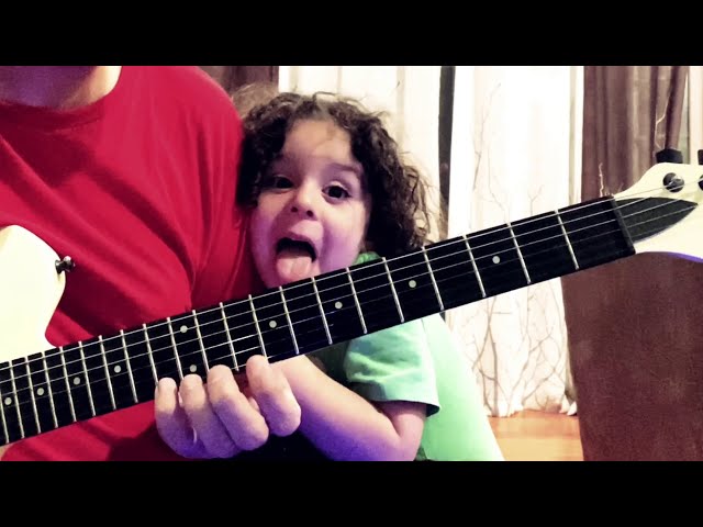 Video thumbnail for Still Got The Blues Solo Cover by Morteza Saedi with His Adorable Son | Gary Moore Tribute