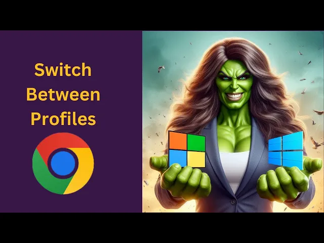 'Video thumbnail for How to Switch Between Profiles in Google Chrome on Windows 11 or 10 | GearUpWindows Tutorial'