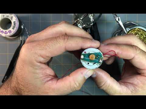 'Video thumbnail for Soldering Disc Capacitors Across DC Motor Terminals - Robot Project: Scrubberbot'