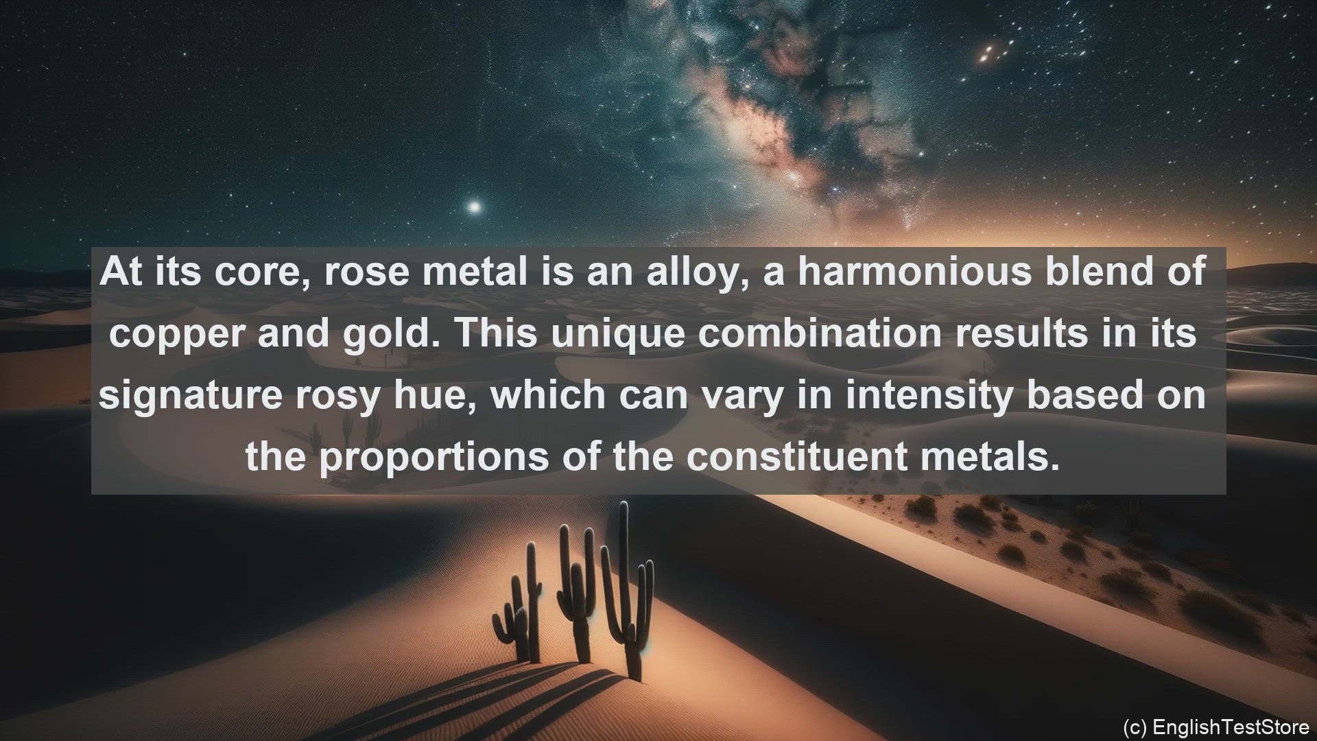 'Video thumbnail for Rose metal in science  definition and examples'
