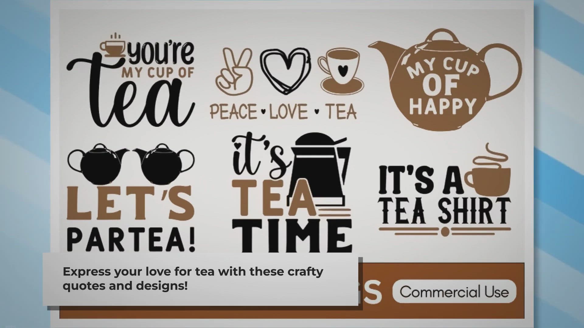 Tea Quotes & Sayings: FREE Cricut SVG Templates