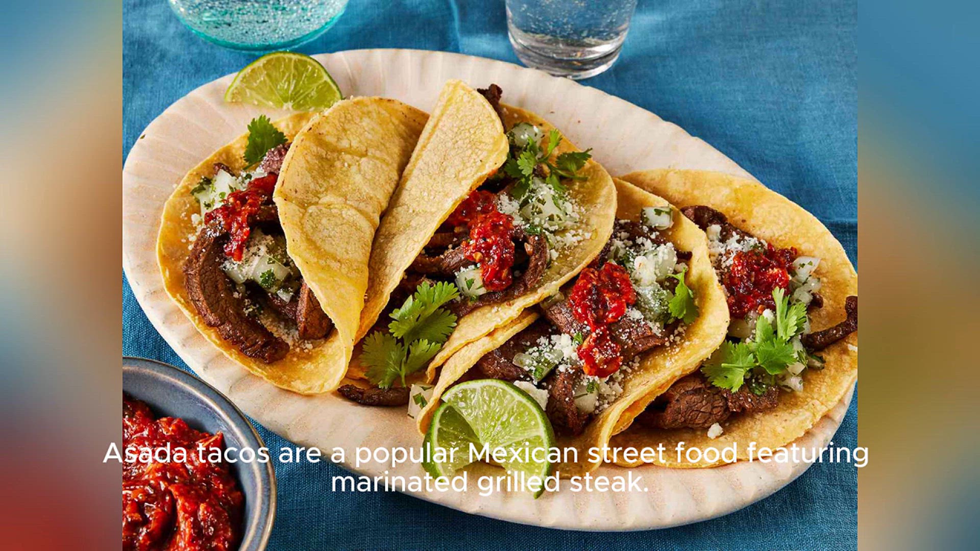 Video thumbnail for asada tacos recipe