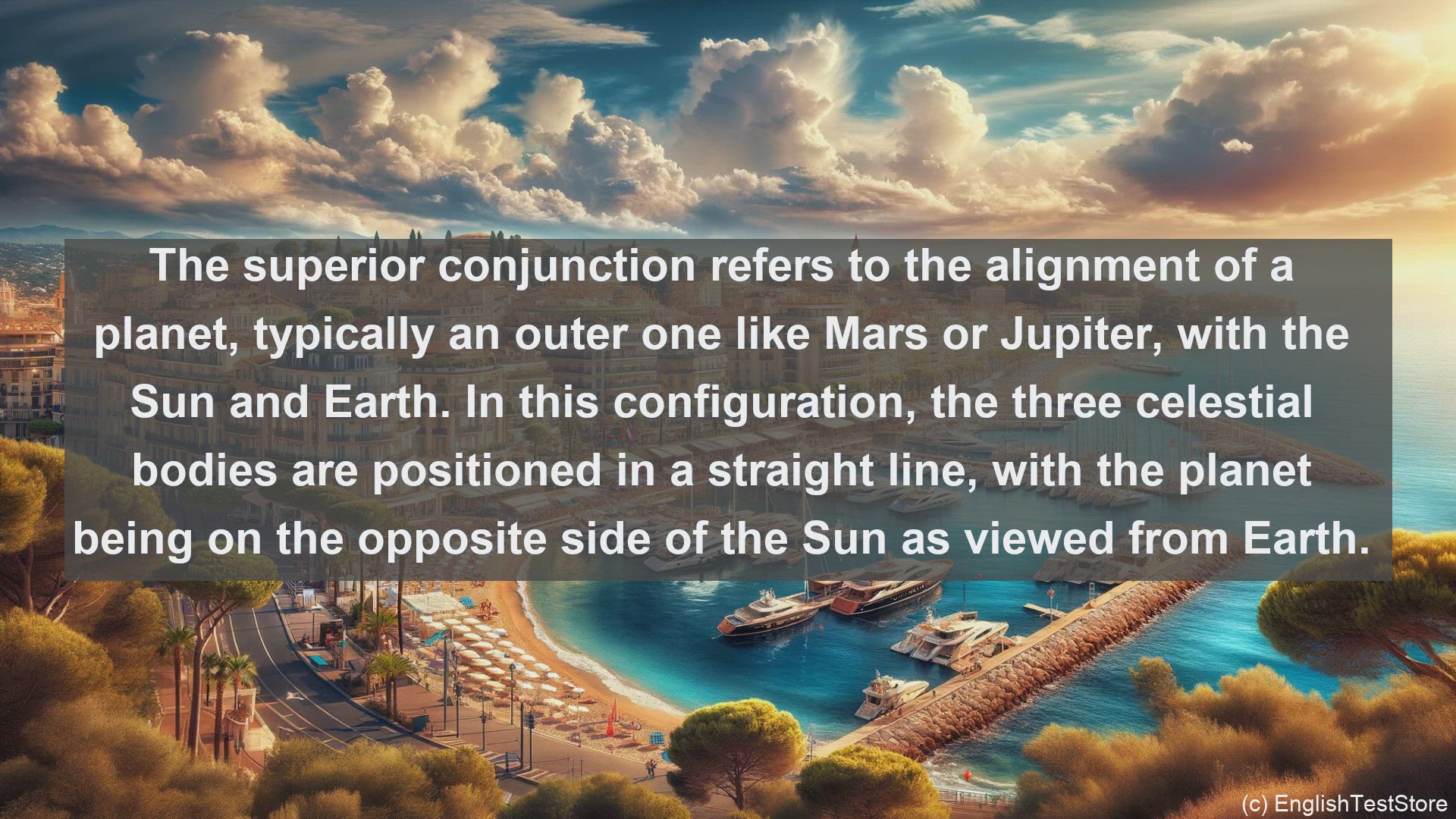 'Video thumbnail for Superior conjunction in science  definition and examples'