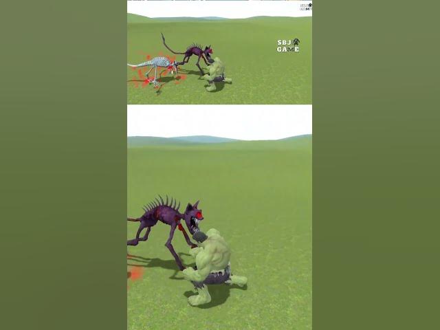 Video thumbnail for Hulk Vs Catnap Monster #shorts #hulk #catnap