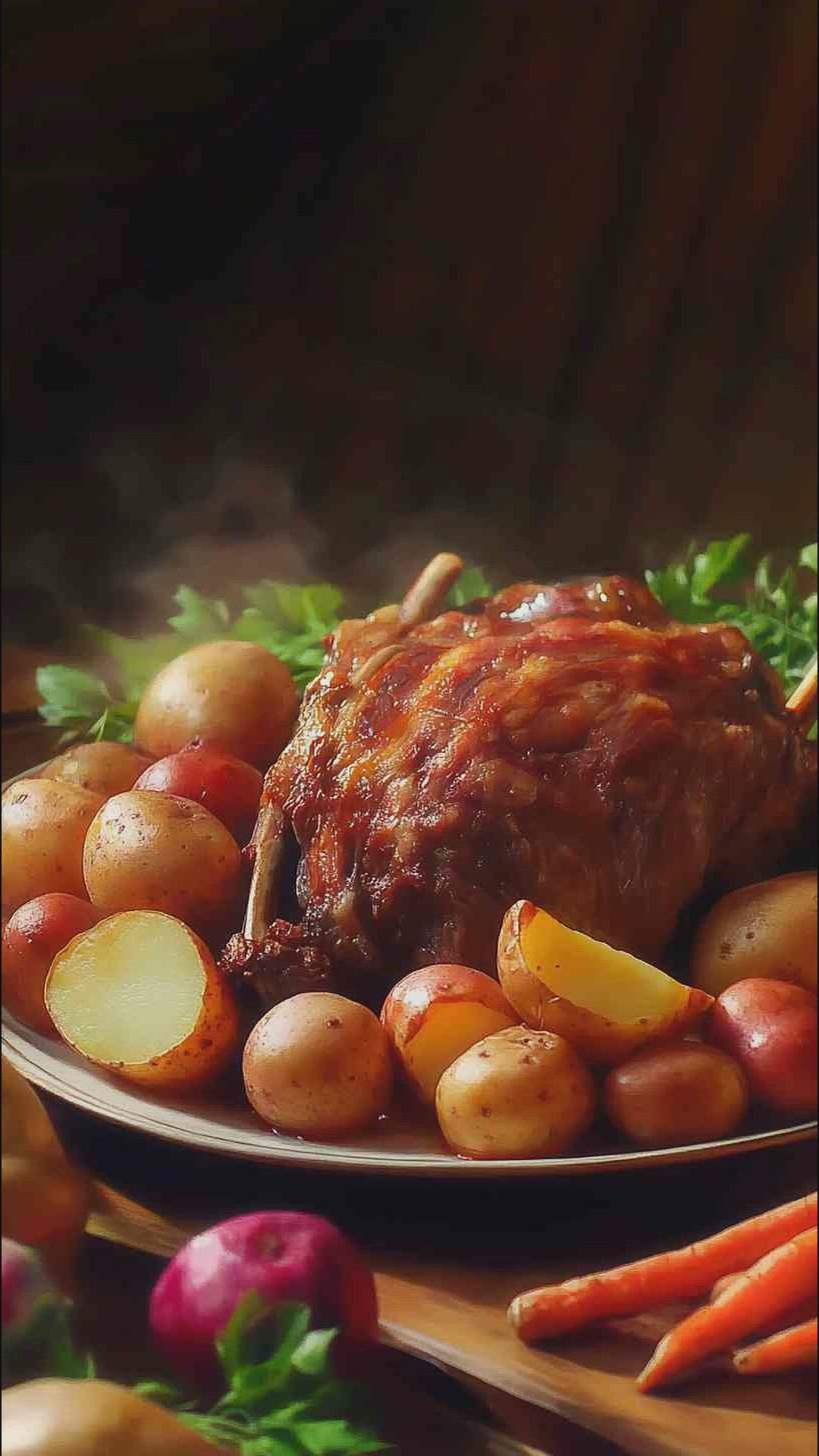 'Video thumbnail for Easy Crock Pot Chuck Roast with Potatoes & Carrots Recipe'