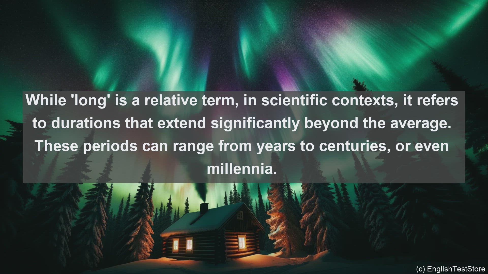 'Video thumbnail for Long period in science  definition and examples'