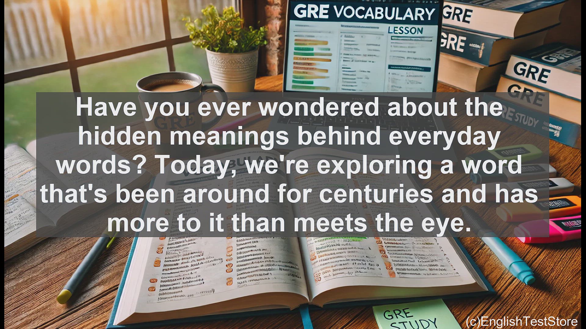 'Video thumbnail for GRE Vocabulary Lesson: Unraveling the Secrets of Chaff - A Deeper Look at a Versatile Word'