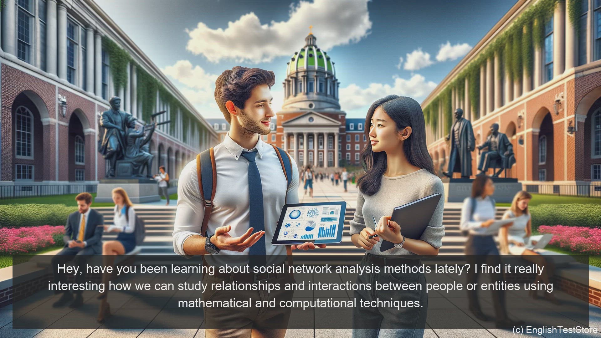 'Video thumbnail for English Conversation for Informatics Engineering: Social Network Analysis Methods'
