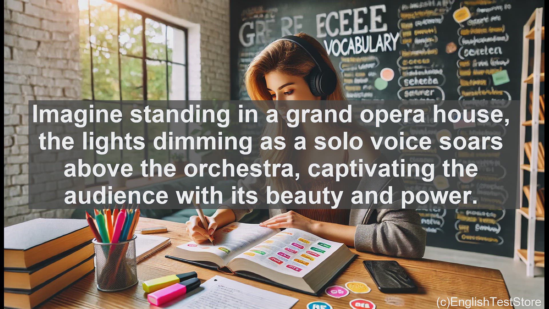 'Video thumbnail for GRE Vocabulary Lesson: Exploring the Captivating World of Arias'