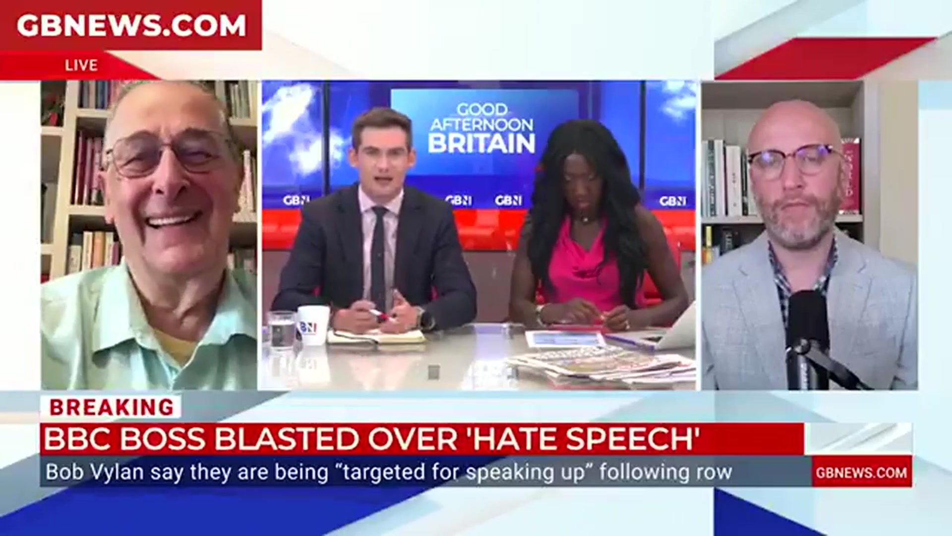 'Video thumbnail for Bob Vylan's music is 'insulting and provocative rhetoric', Wallis Simons tells GB News'