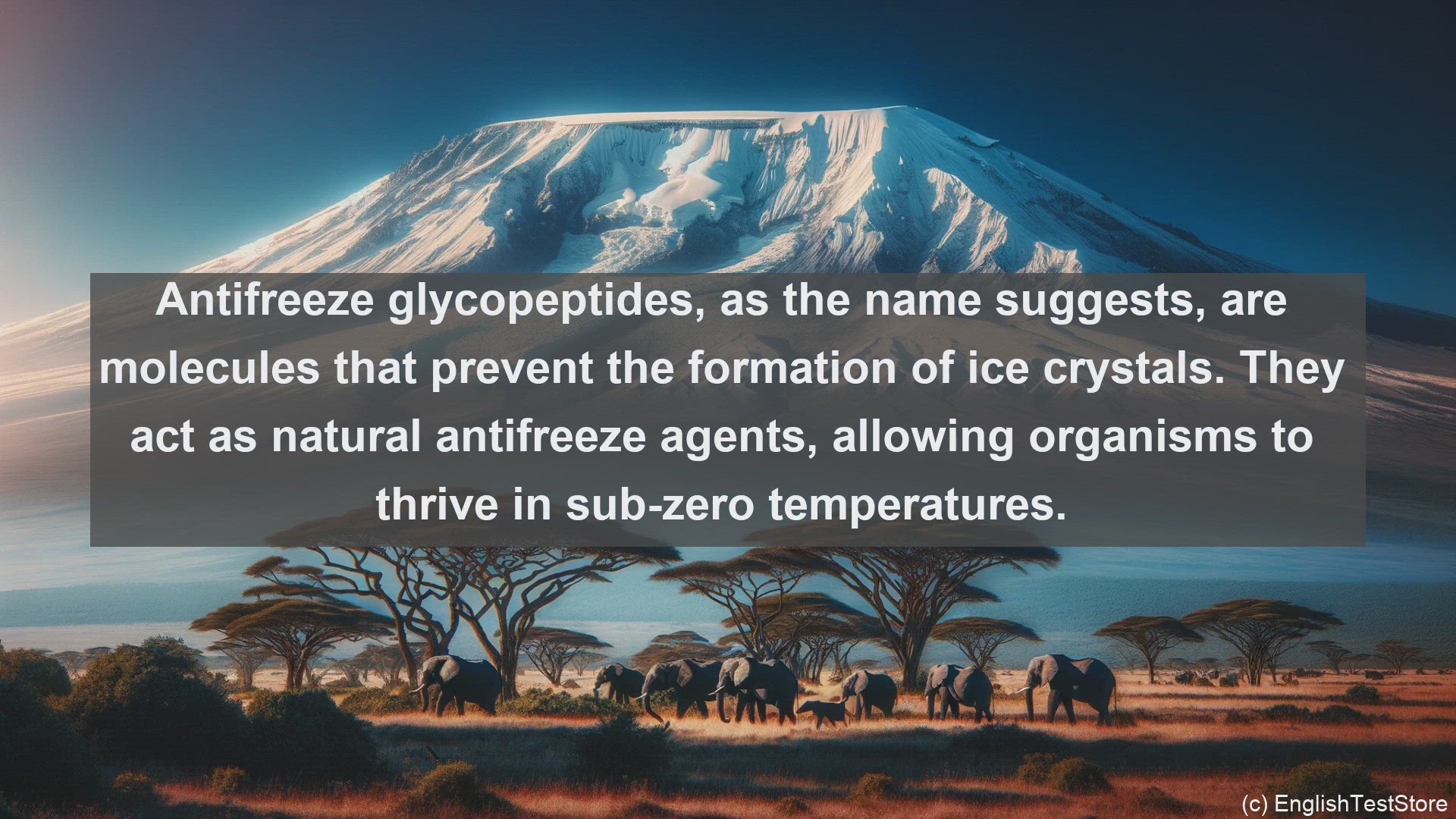 'Video thumbnail for Antifreeze glycopeptides in science  definition and examples'