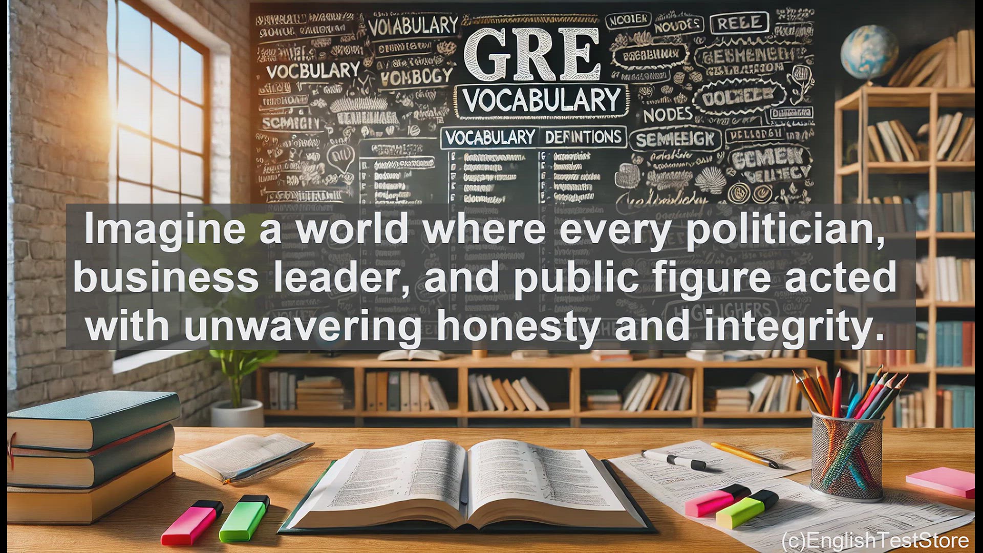 'Video thumbnail for GRE Vocabulary Lesson: The Power of Probity - Ethical Behavior in Action'