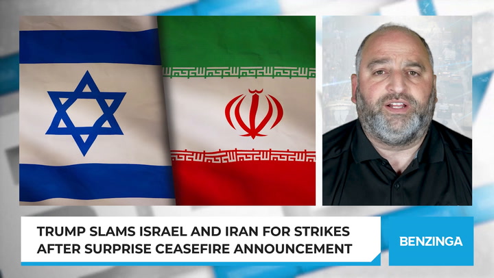 'Video thumbnail for Trump Slams Israel and Iran for Strikes After Surprise Ceasefire Announcement'