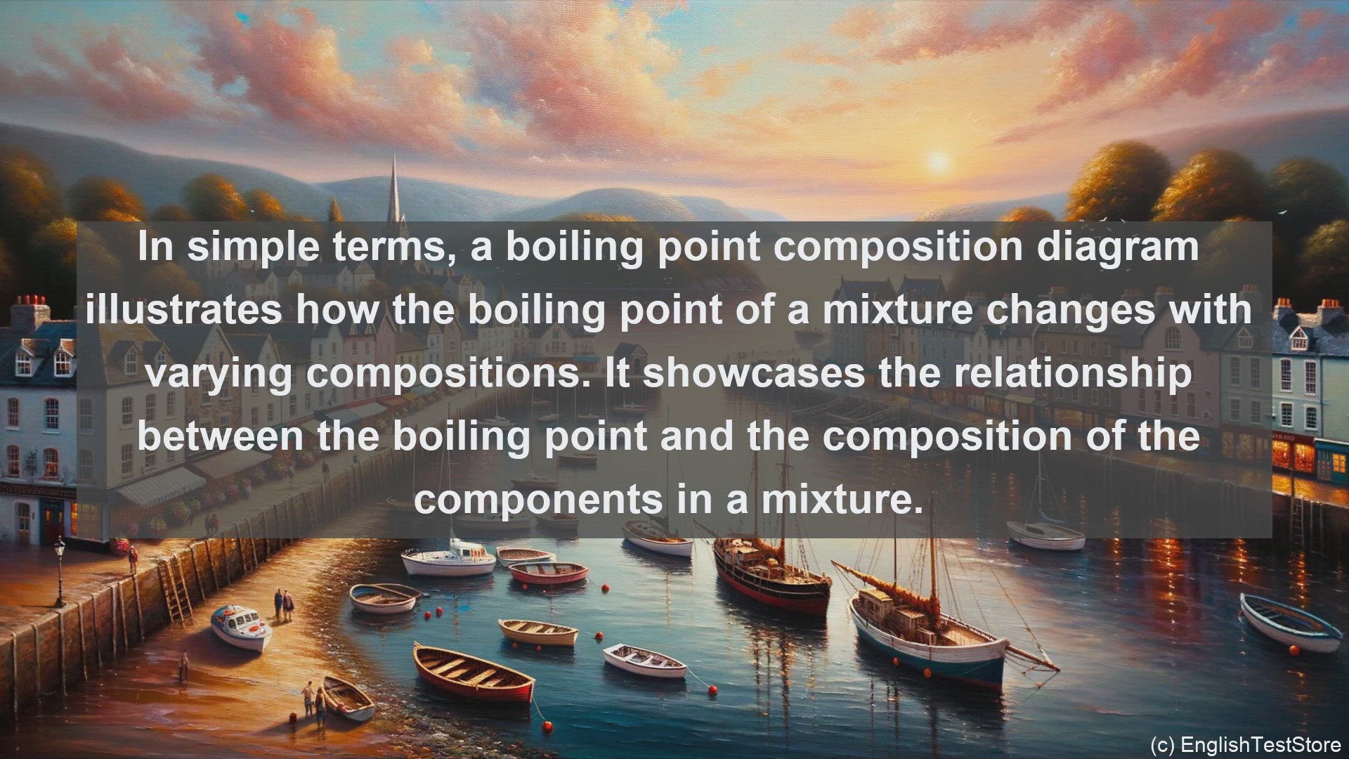 'Video thumbnail for Boiling point composition diagram in science  definition and examples'