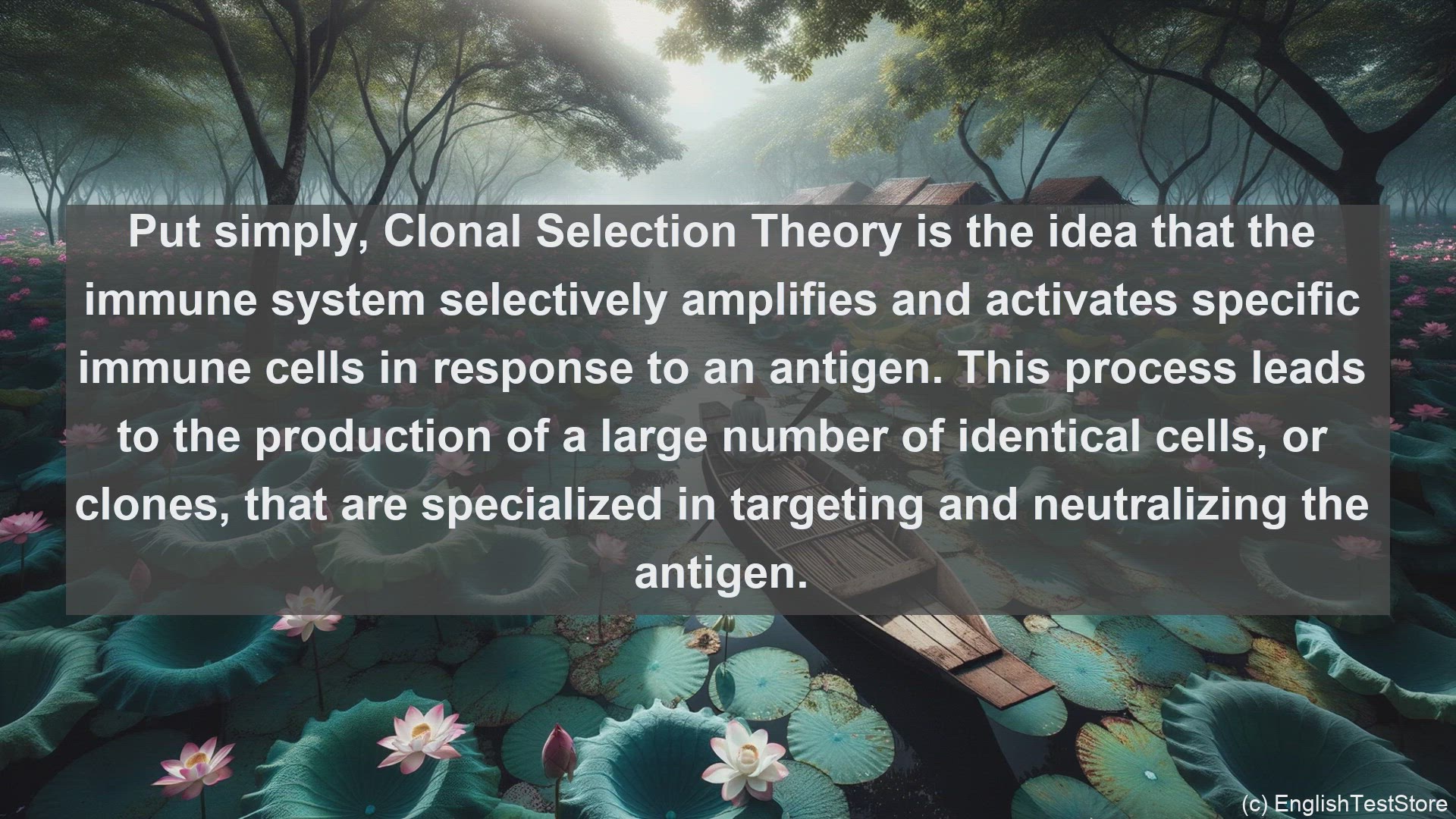 'Video thumbnail for Clonal selection theory in science  definition and examples'