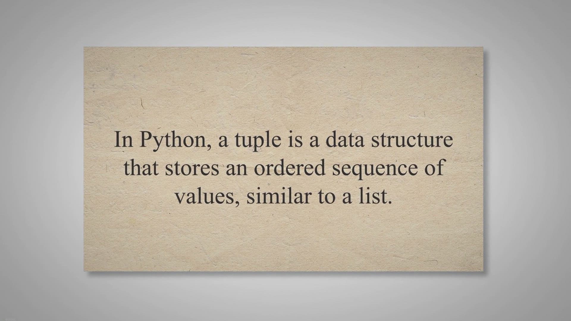 'Video thumbnail for Pros and Cons of Python Tuple - Python Guide'