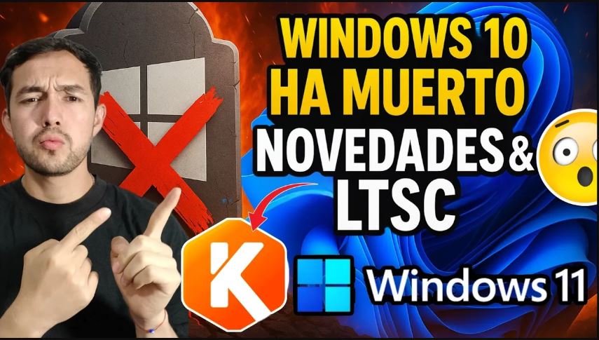 'Video thumbnail for KEYSFAN LTSCWindows 10 llegó a su fin… pero este truco de Windows 11 y LTSC lo está salvando'