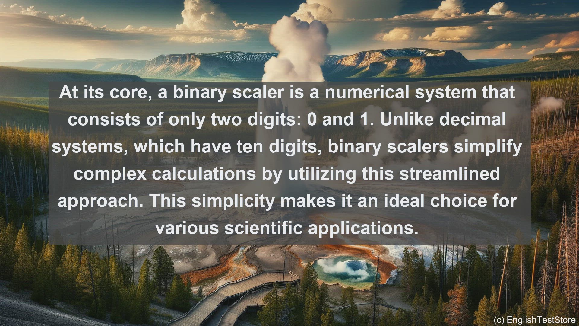 'Video thumbnail for Binary scaler in science  definition and examples'
