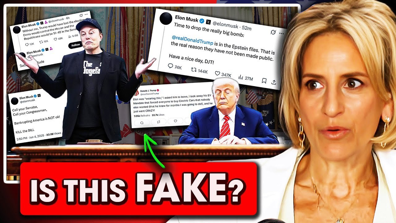 Video thumbnail for Is the Trump & Musk WAR Just Another ACT?