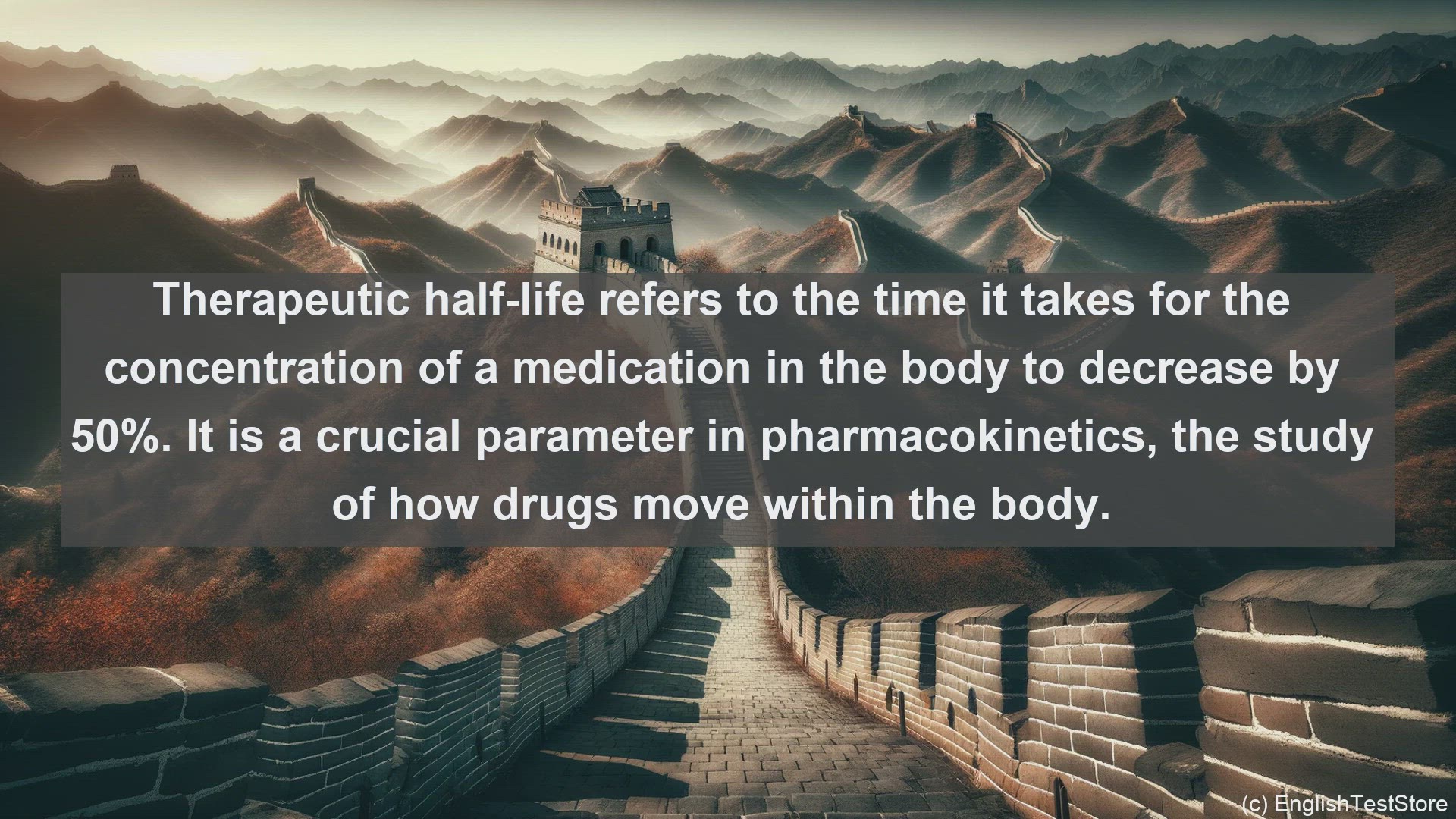 'Video thumbnail for Therapeutic half life in science  definition and examples'