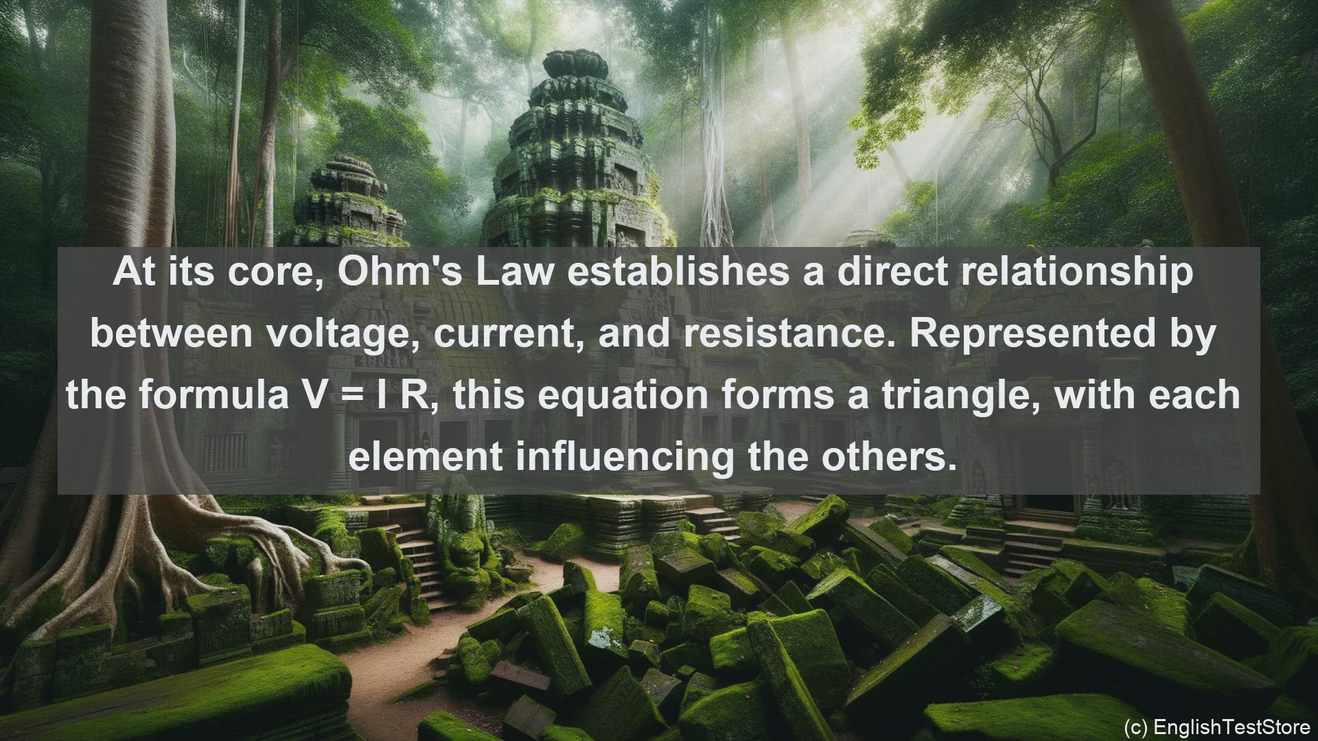 'Video thumbnail for Ohm law in science  definition and examples'