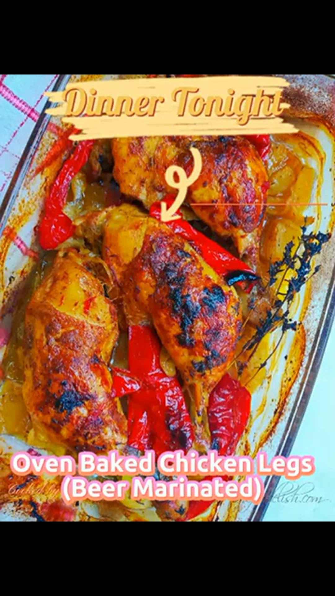 Video thumbnail for Oven Baked Chicken Legs (Beer Marinated)