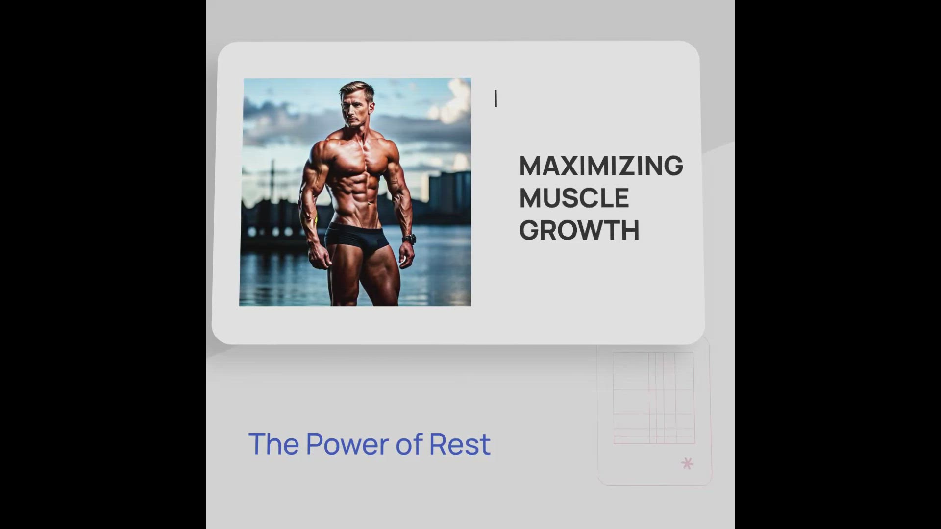 'Video thumbnail for Maximizing Muscle Growth: The Power of Rest'