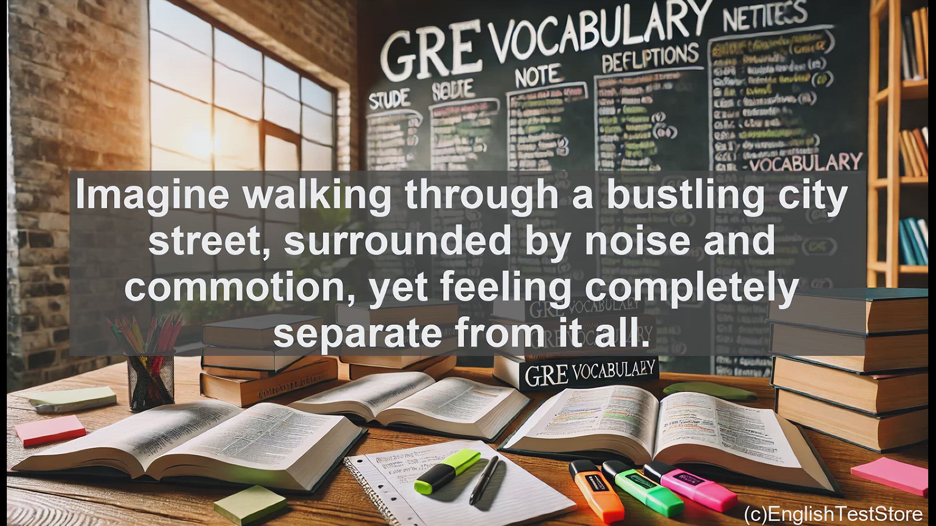 'Video thumbnail for GRE Vocabulary Lesson: Understanding 'Detached' - Meaning, Usage, and Common Mistakes'