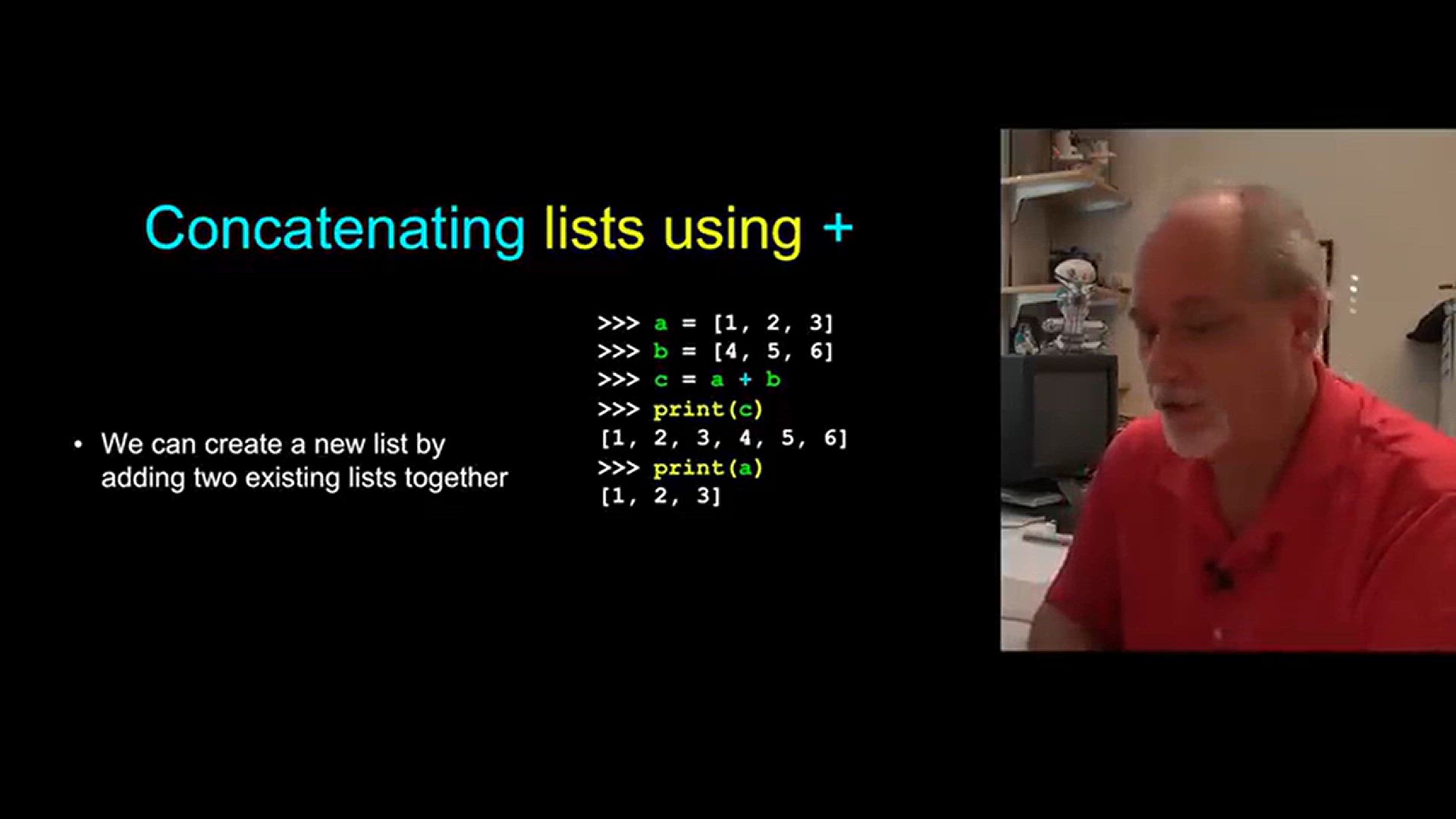'Video thumbnail for Python Lists - Loop Operations - Tutorial - (22) Python for Beginner Series'