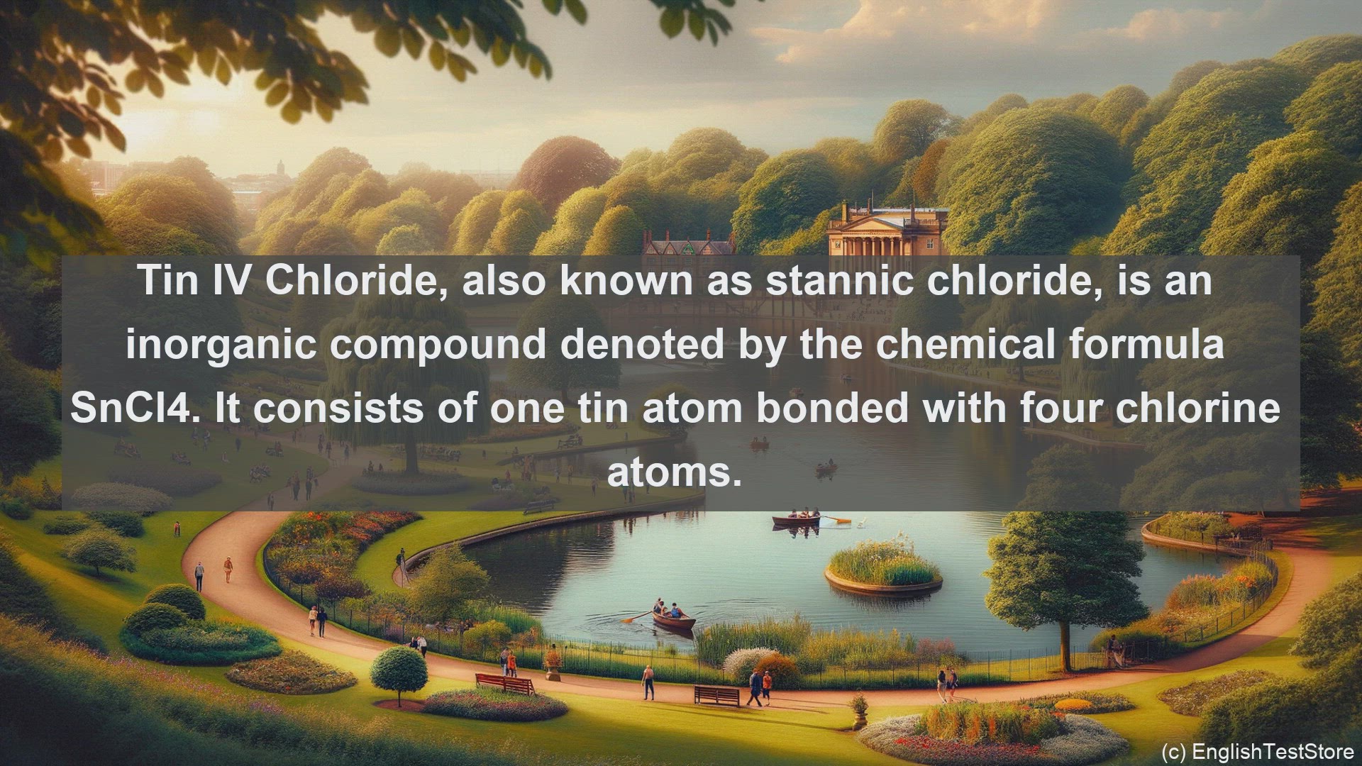 'Video thumbnail for Tin iv chloride in science  definition and examples'