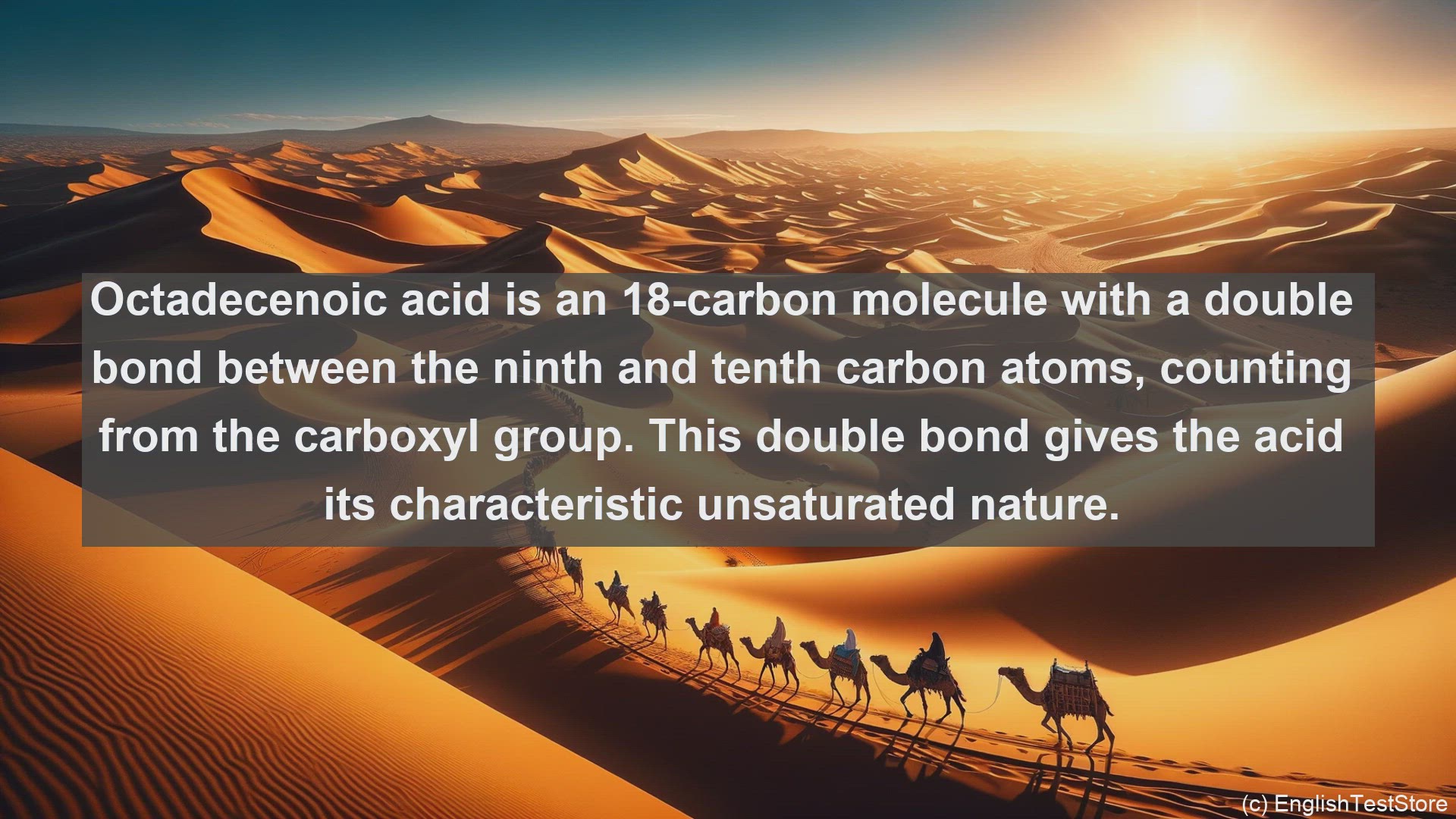 'Video thumbnail for Octadecenoic acid in science  definition and examples'
