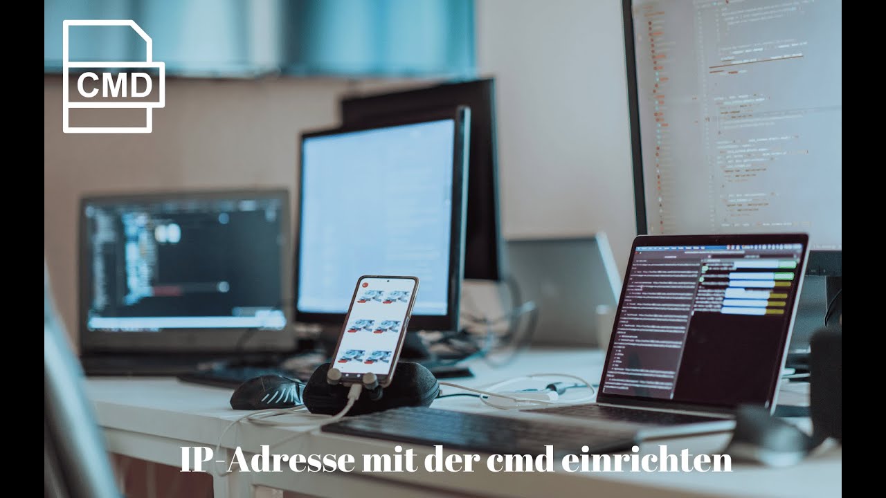Video thumbnail for Mit der cmd die IP-Adresse einrichten