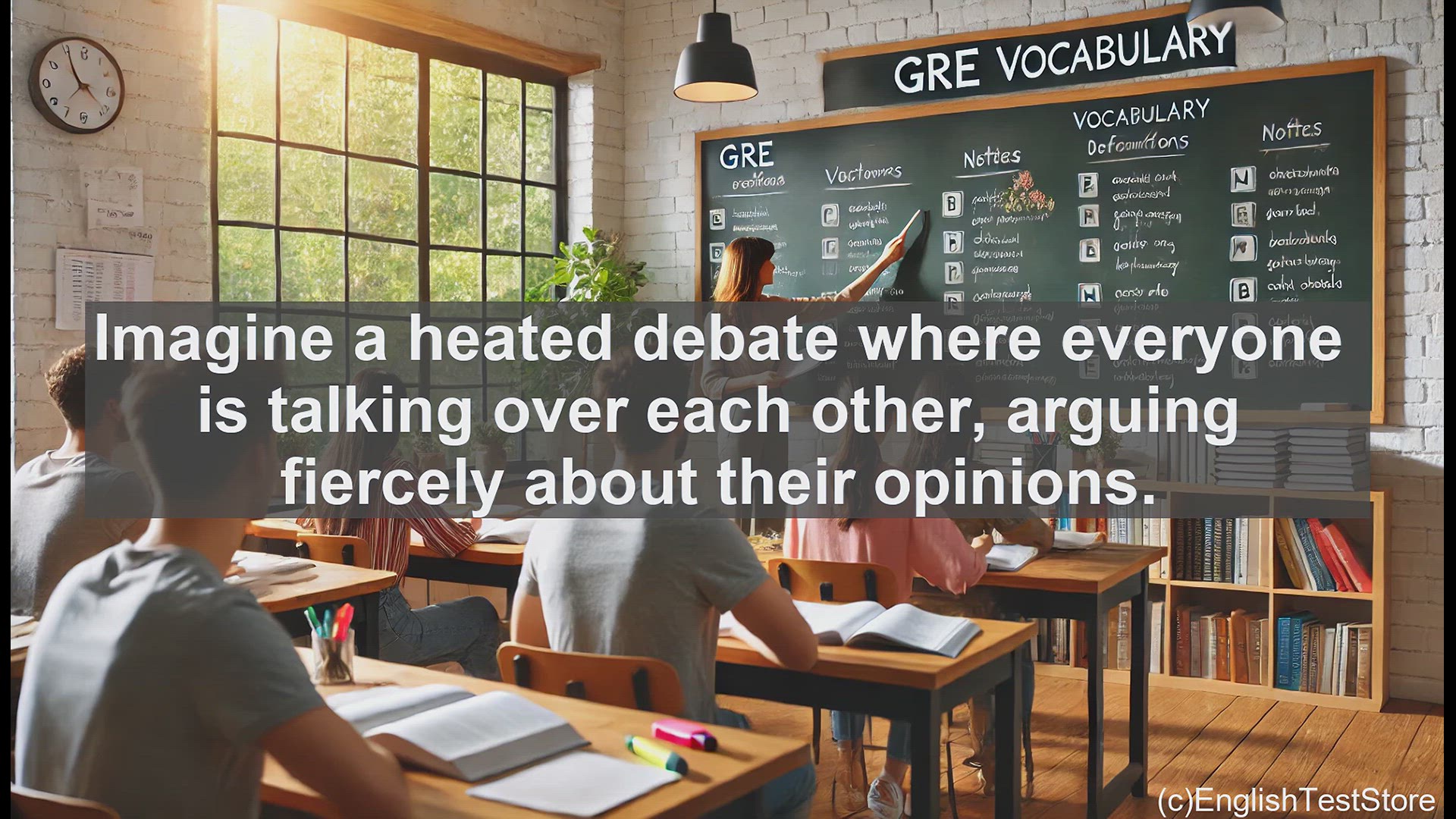 'Video thumbnail for GRE Vocabulary Lesson: Mastering the Art of Debate - Understanding Disputatious Behavior'