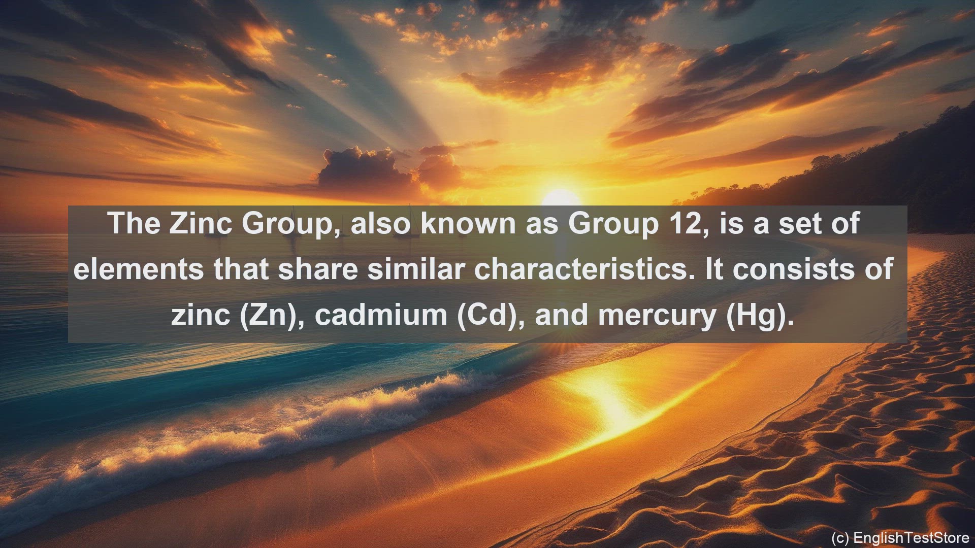 'Video thumbnail for Zinc group in science  definition and examples'