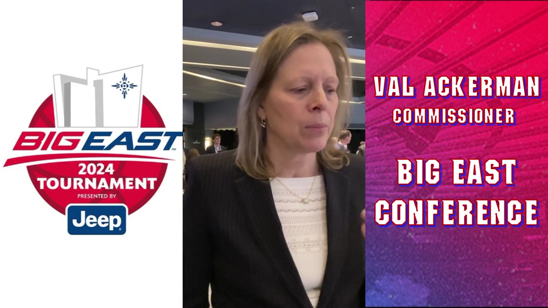 'Video thumbnail for streampunksports: val ackerman on big east's relationship with fox'