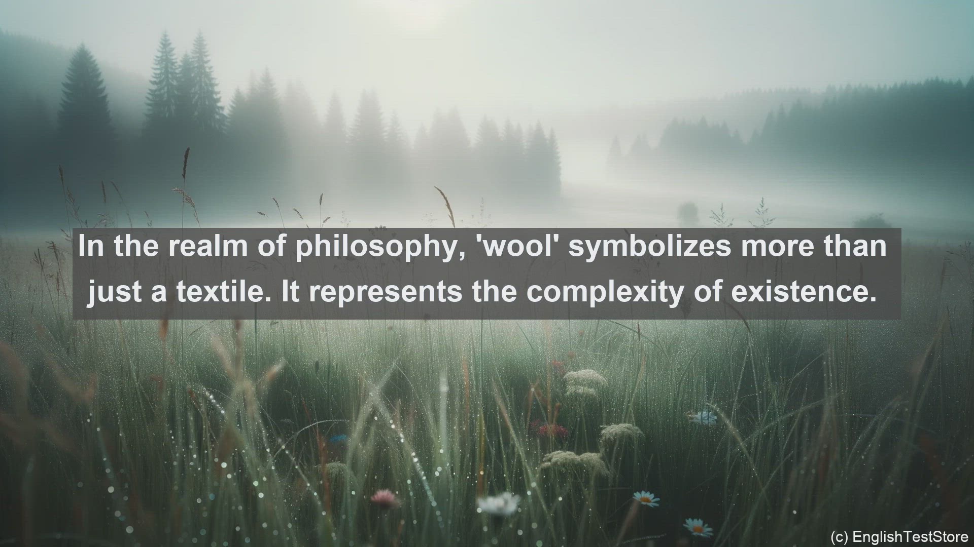 'Video thumbnail for Philosopher wool in science  definition and examples'