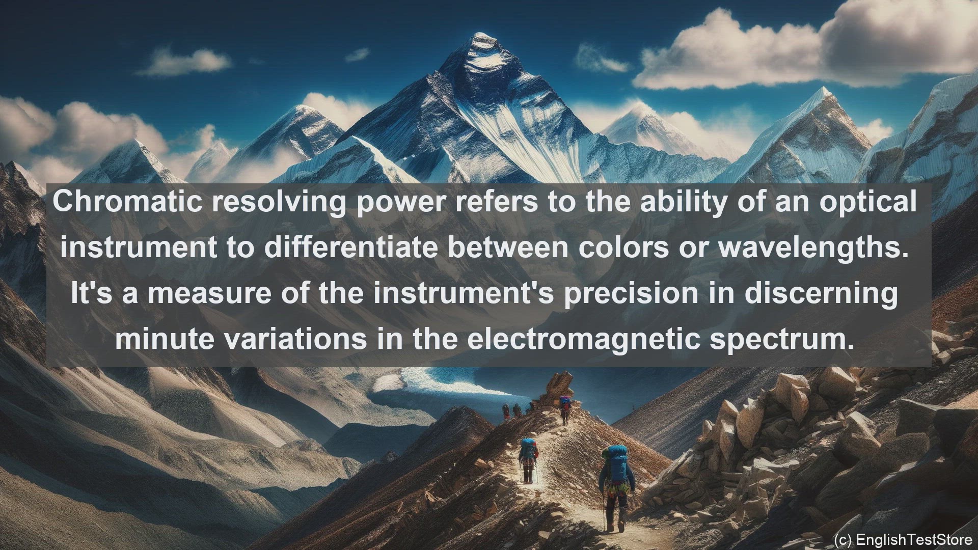 'Video thumbnail for Chromatic resolving power in science  definition and examples'