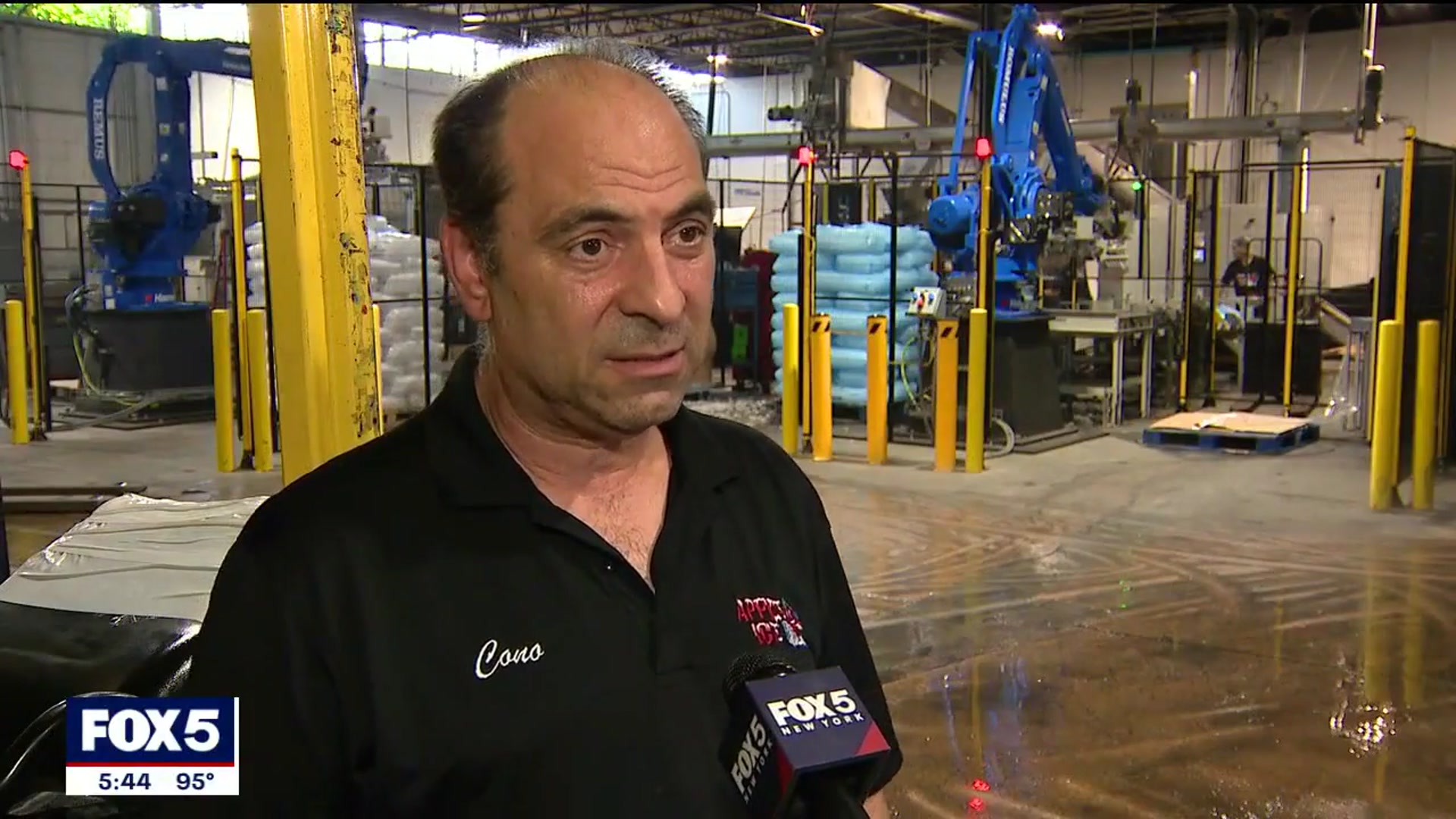 'Video thumbnail for Behind the scenes with a local ice supplier'