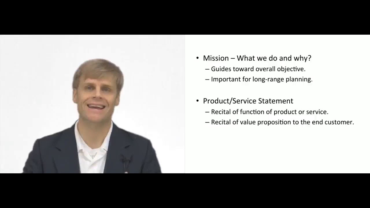 'Video thumbnail for Marketing Mission Statement'