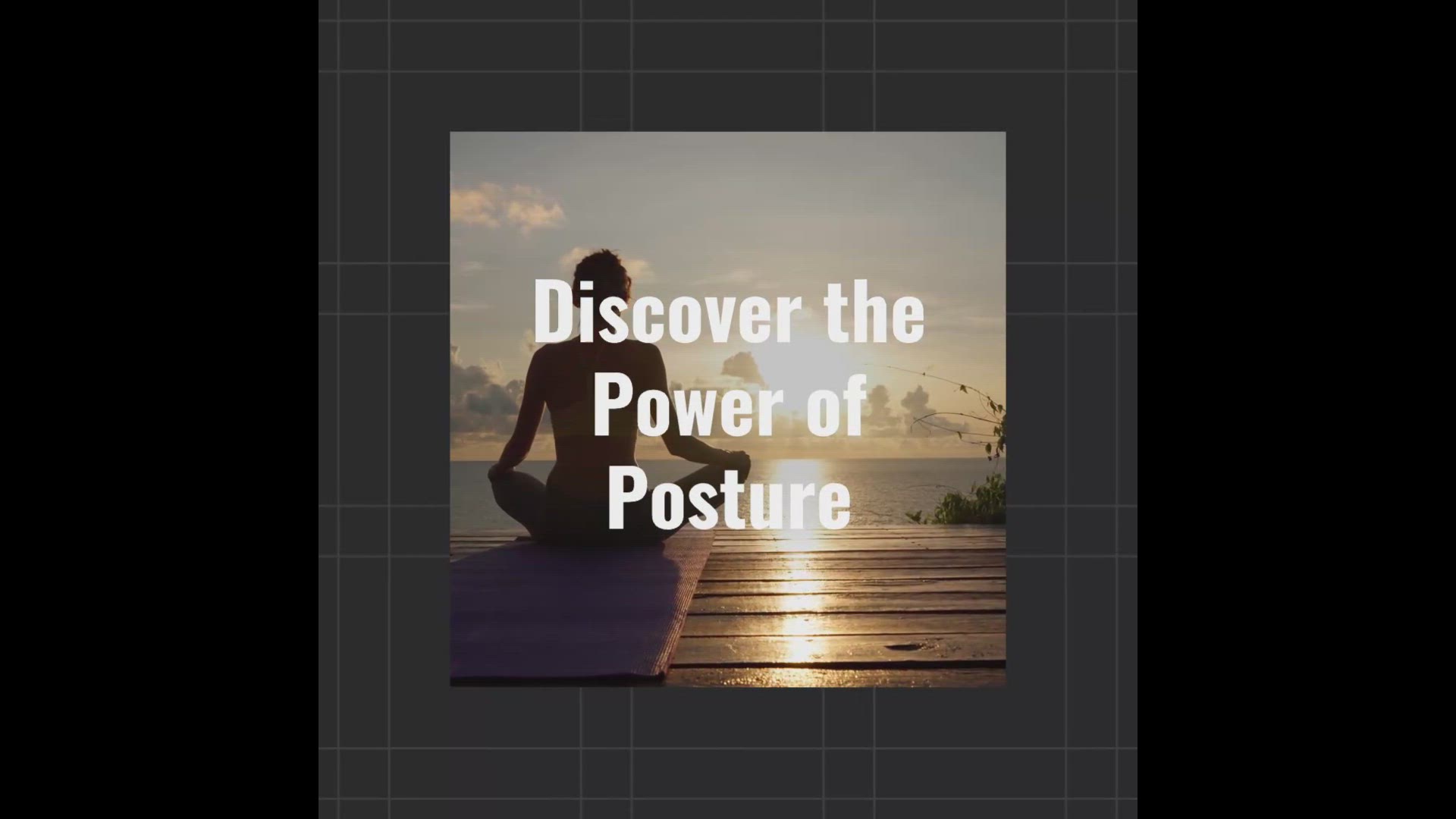 'Video thumbnail for Posture and Meditation'